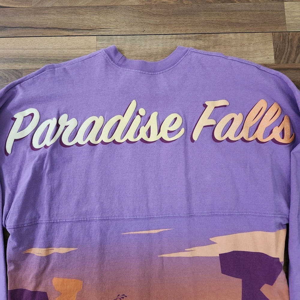 Disney Parks Paradise Falls KevinUp Spirit Jersey Long-Sleeve Shirt Size Medium - Picture 14 of 16